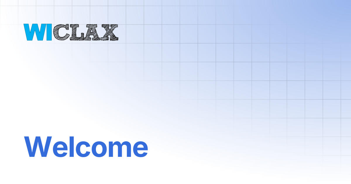 Welcome | documentation